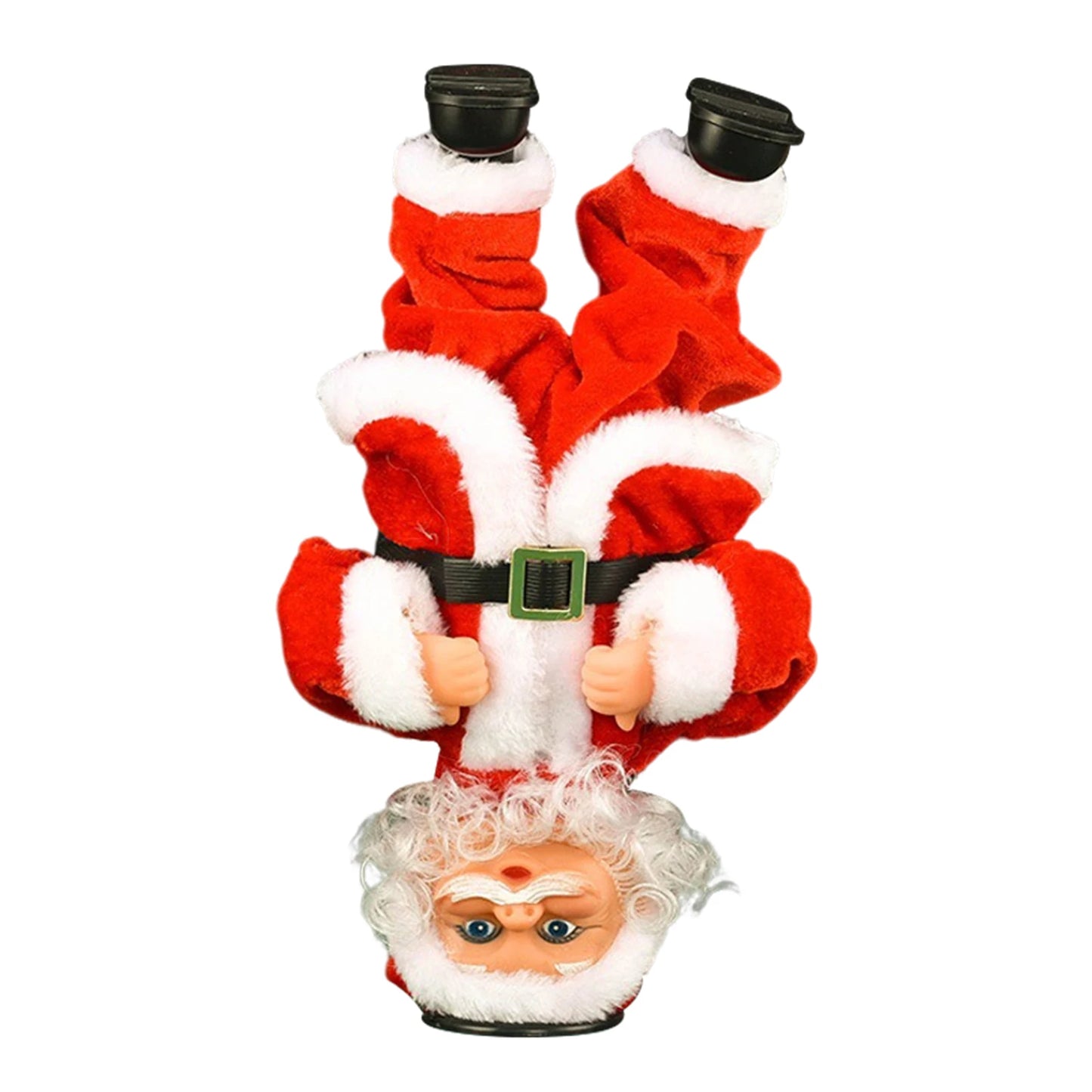 Breakdancing Santa